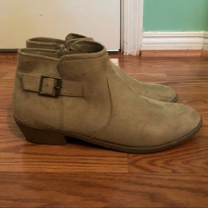 Forever 21 beige booties